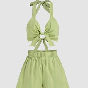 Cider Size S Matcha Colored Co-Ord